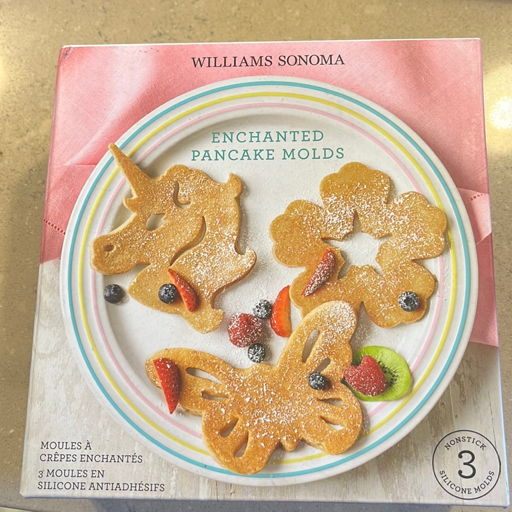 New in box pancake molds